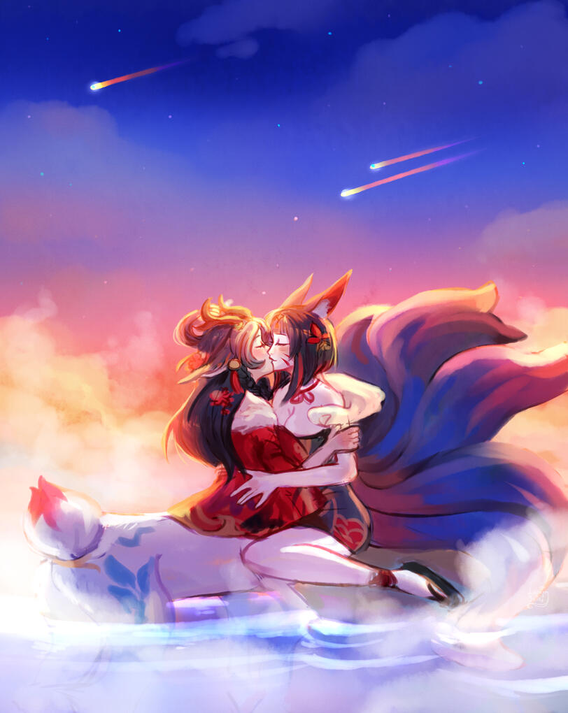 ✩ Lillia and Ahri from LoL